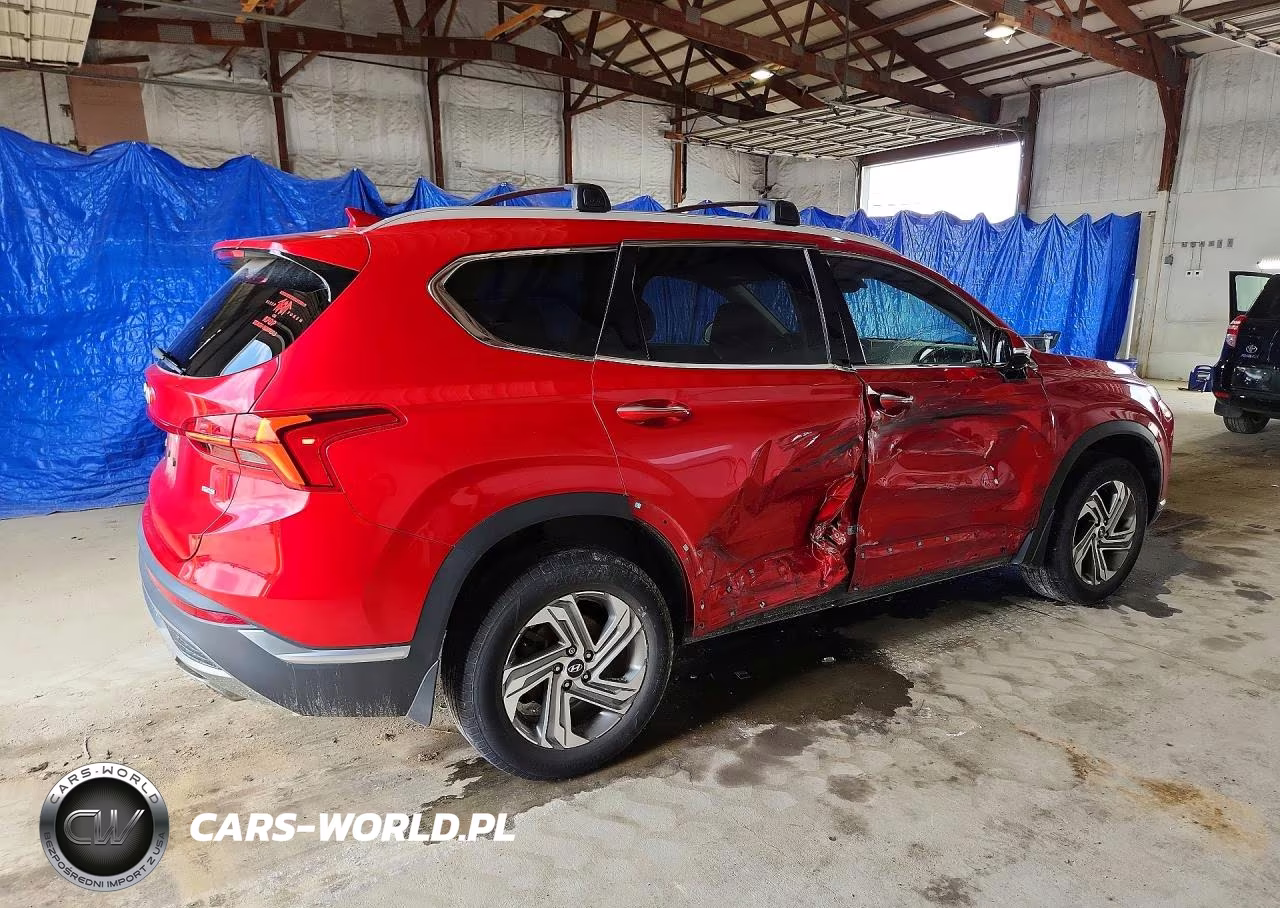 2021 Hyundai Santa Fe Sel VIN:5NMS6DAJ7MH370485 - 3