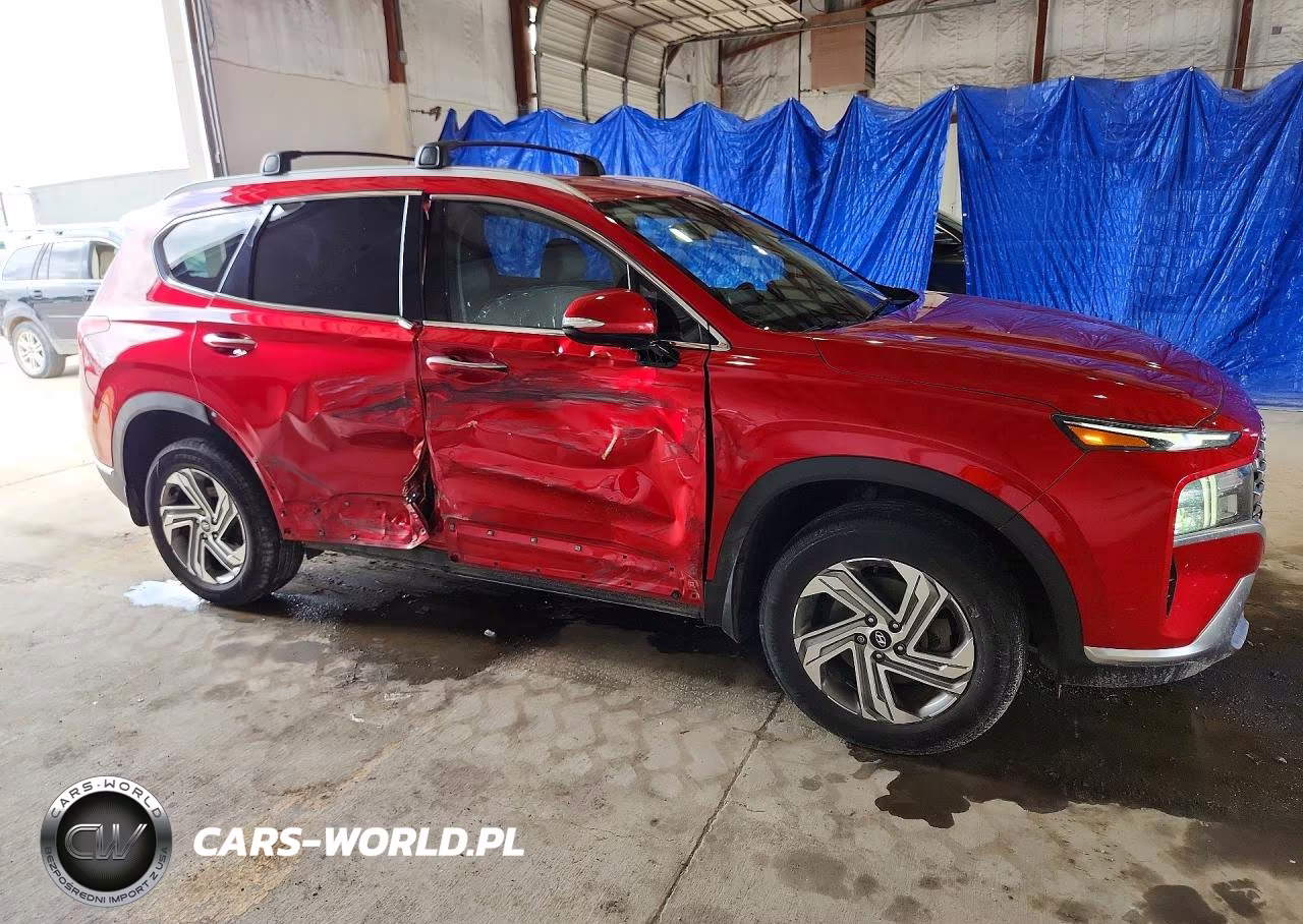 2021 Hyundai Santa Fe Sel VIN:5NMS6DAJ7MH370485 - 4
