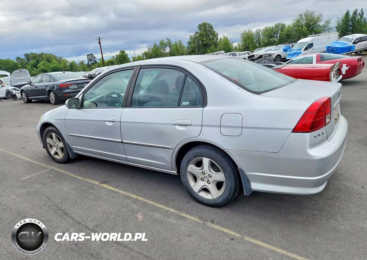 2004 Honda Civic Ex VIN:2HGES26784H527769 - 2