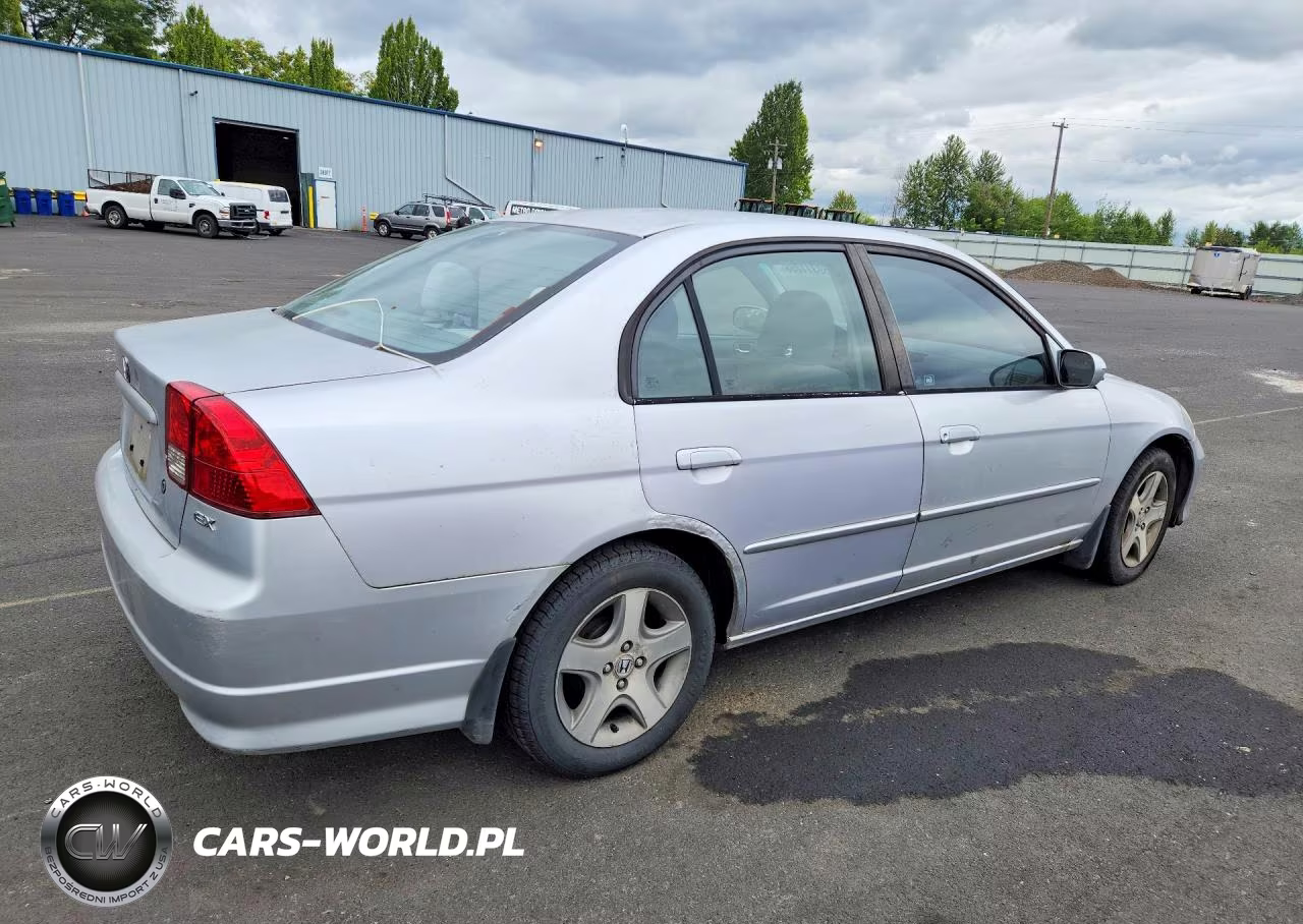 2004 Honda Civic Ex VIN:2HGES26784H527769 - 3