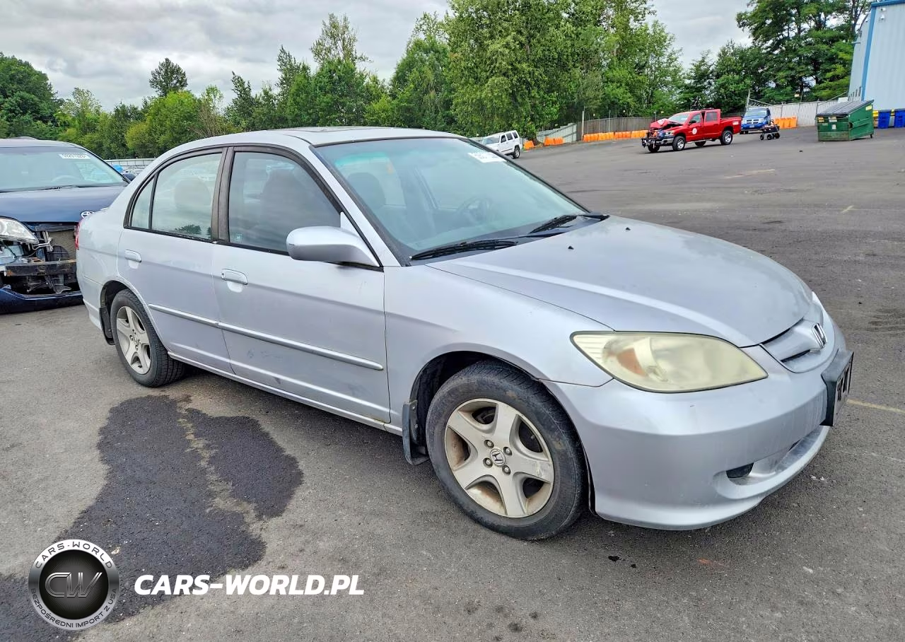 2004 Honda Civic Ex VIN:2HGES26784H527769 - 4