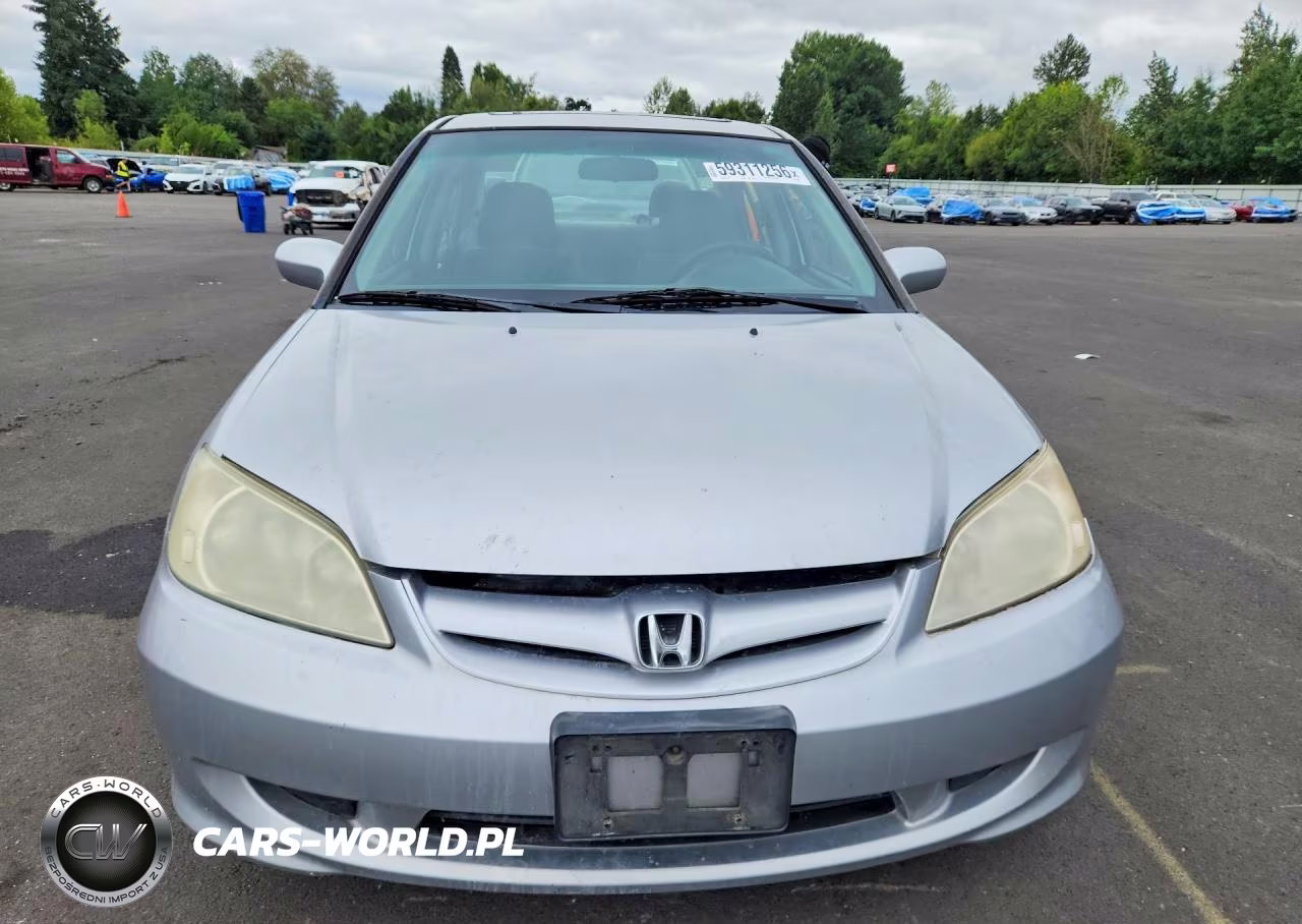 2004 Honda Civic Ex VIN:2HGES26784H527769 - 5