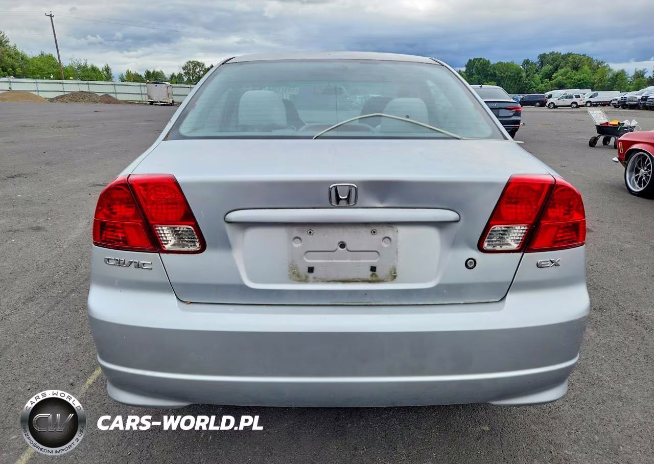 2004 Honda Civic Ex VIN:2HGES26784H527769 - 6