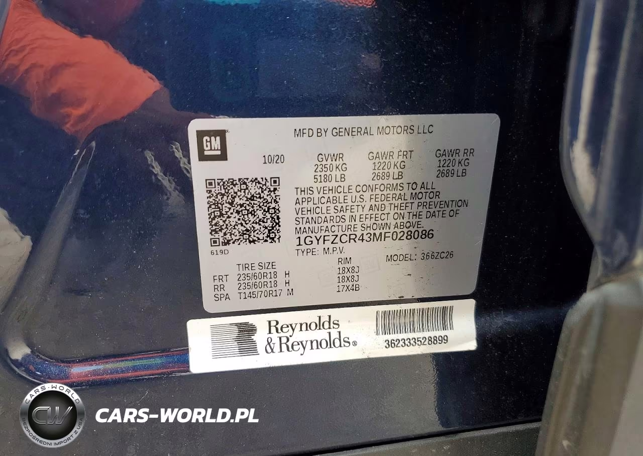 2021 Cadillac Xt4 Premium Luxury VIN:1GYFZCR43MF028086 - 13