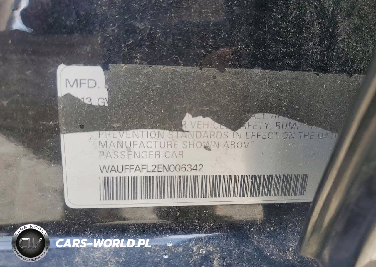 2014 Audi A4 2.0T Premium VIN:WAUFFAFL2EN006342 - 12