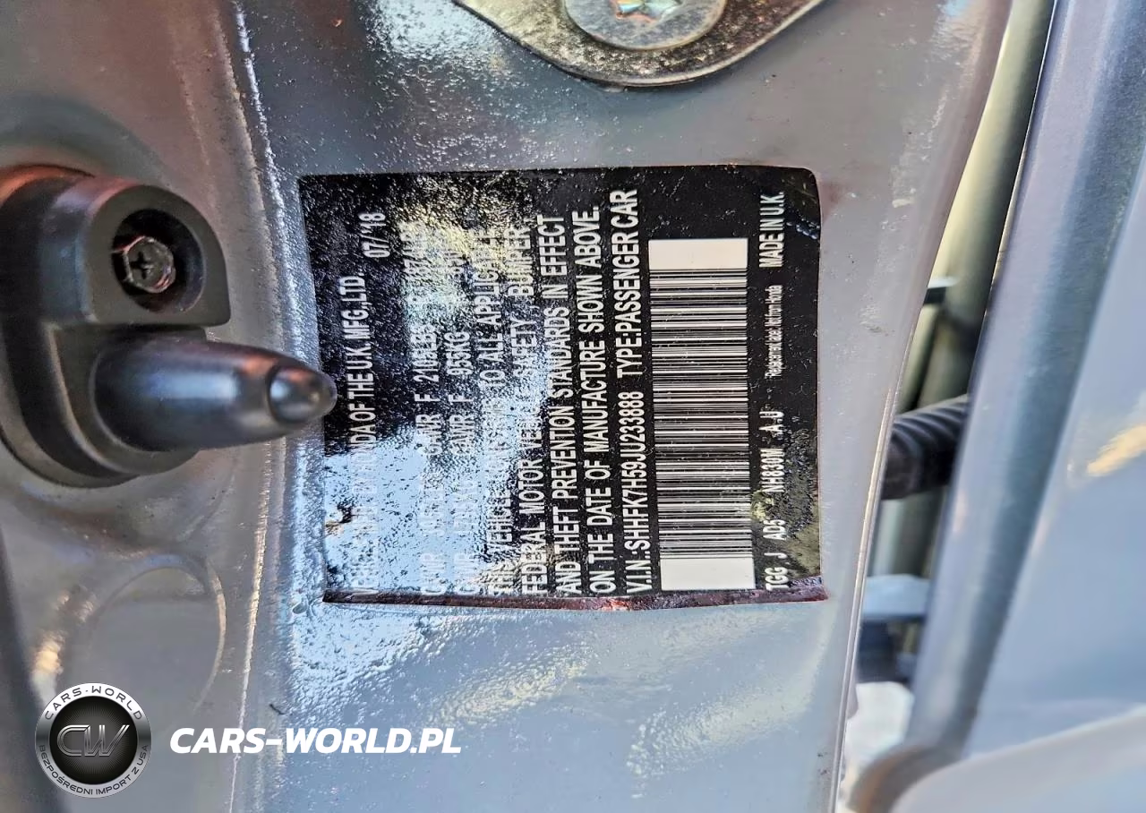 2018 Honda Civic Ex VIN:SHHFK7H59JU233888 - 12