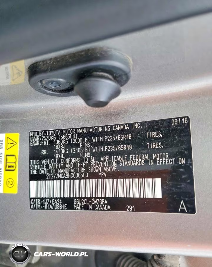 2017 Lexus Rx 350 Base VIN:2T2ZZMCA9HC036503 - 13