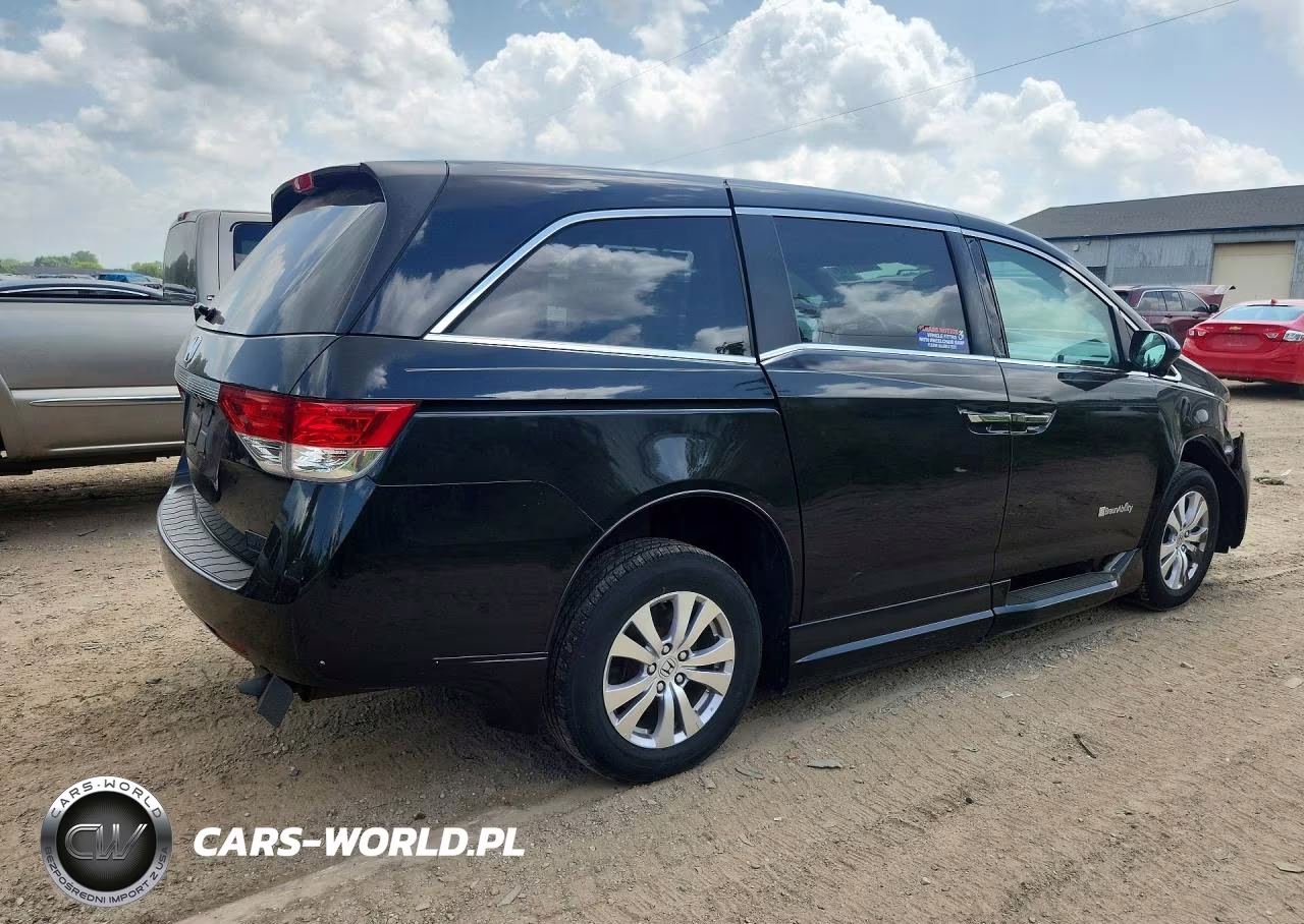2014 Honda Odyssey Exl VIN:5FNRL5H67EB129558 - 3