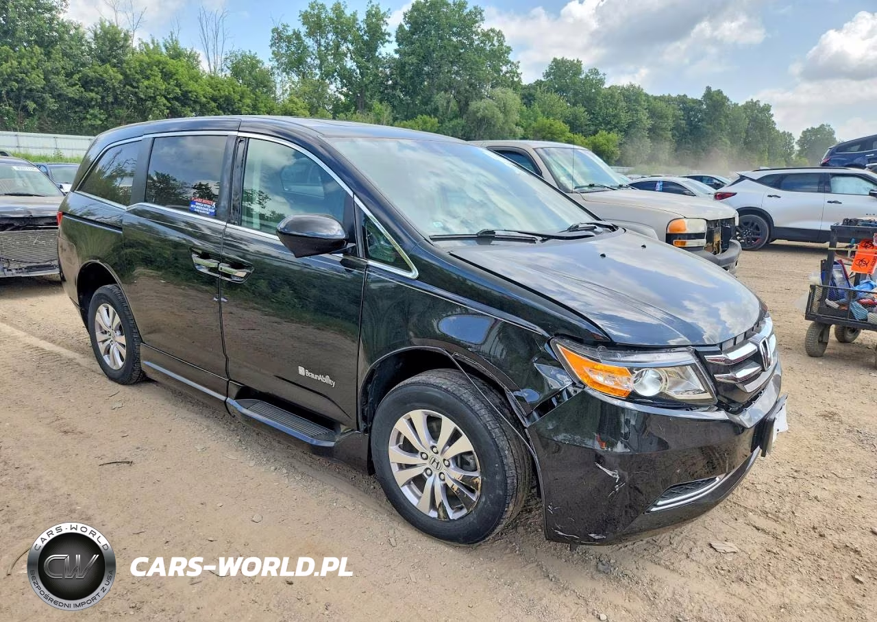2014 Honda Odyssey Exl VIN:5FNRL5H67EB129558 - 4