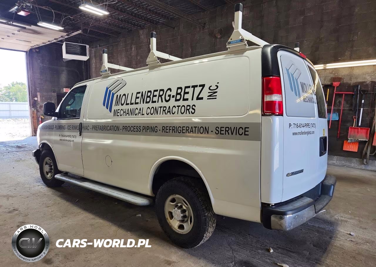 2019 Chevrolet Express G2500 VIN:1GCWGAFG0K1345316 - 2