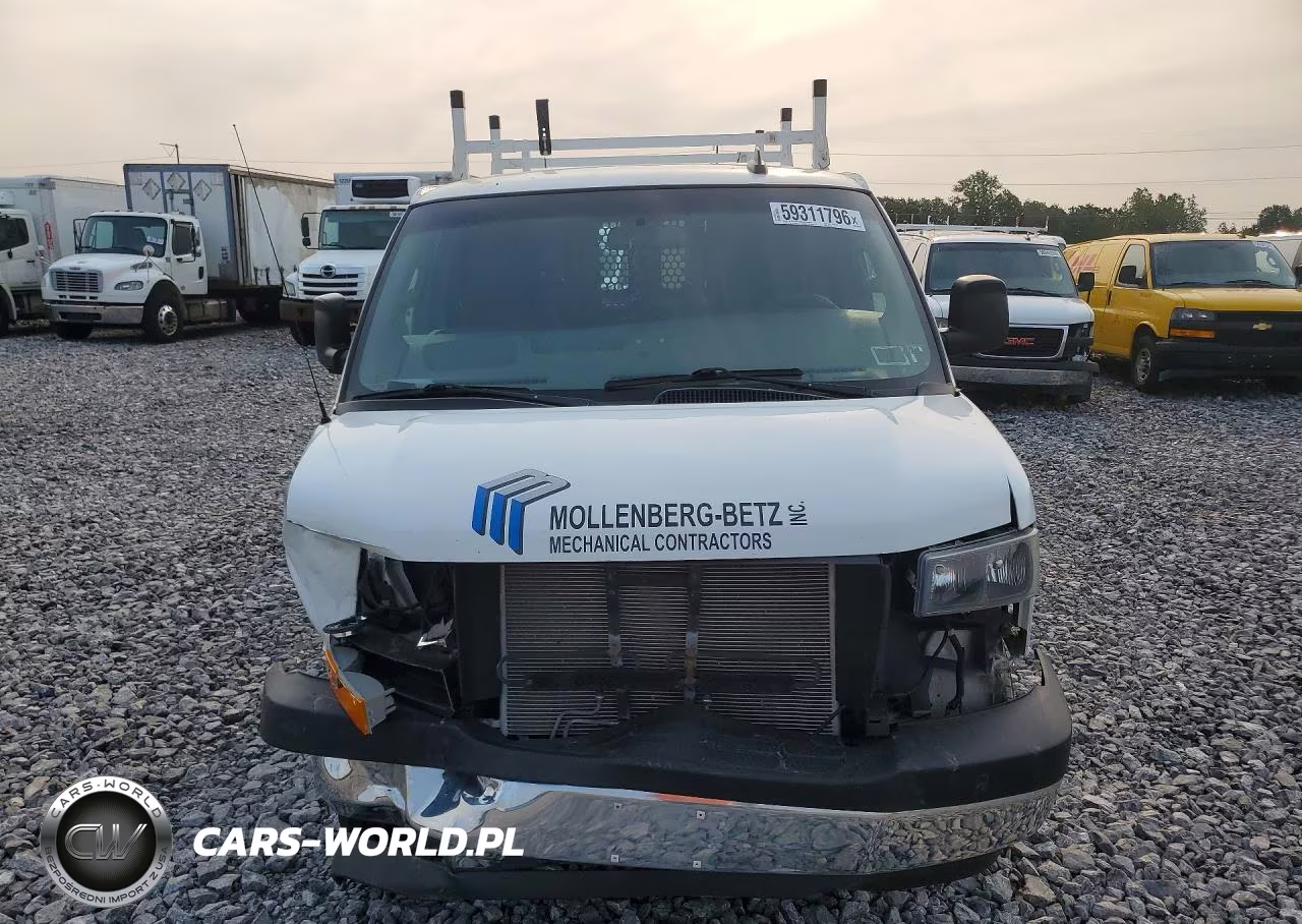 2019 Chevrolet Express G2500 VIN:1GCWGAFG0K1345316 - 5