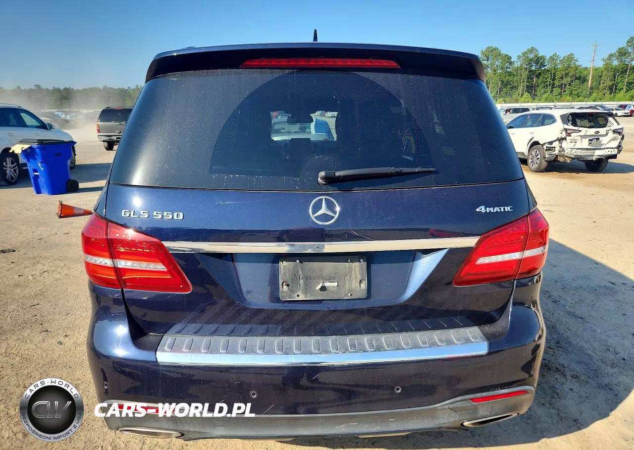 2017 Mercedes-Benz Gls 550 4Matic VIN:4JGDF7DE1HA845620 - 6