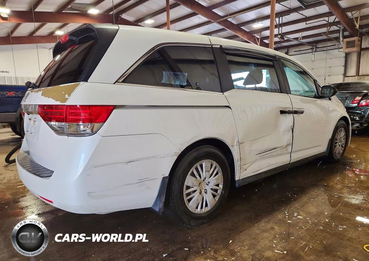 2014 Honda Odyssey Lx VIN:5FNRL5H22EB123292 - 3