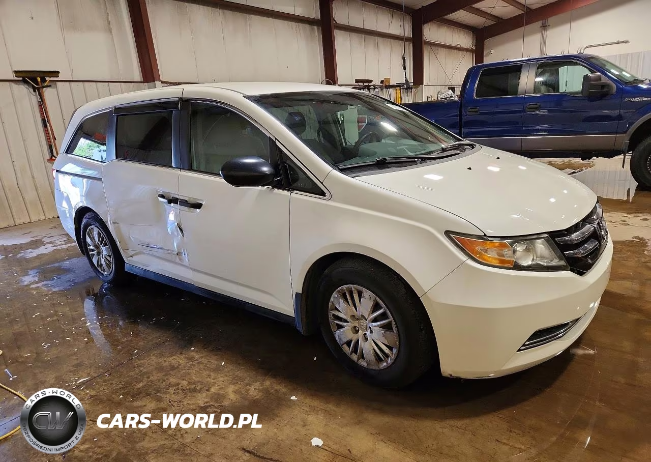 2014 Honda Odyssey Lx VIN:5FNRL5H22EB123292 - 4