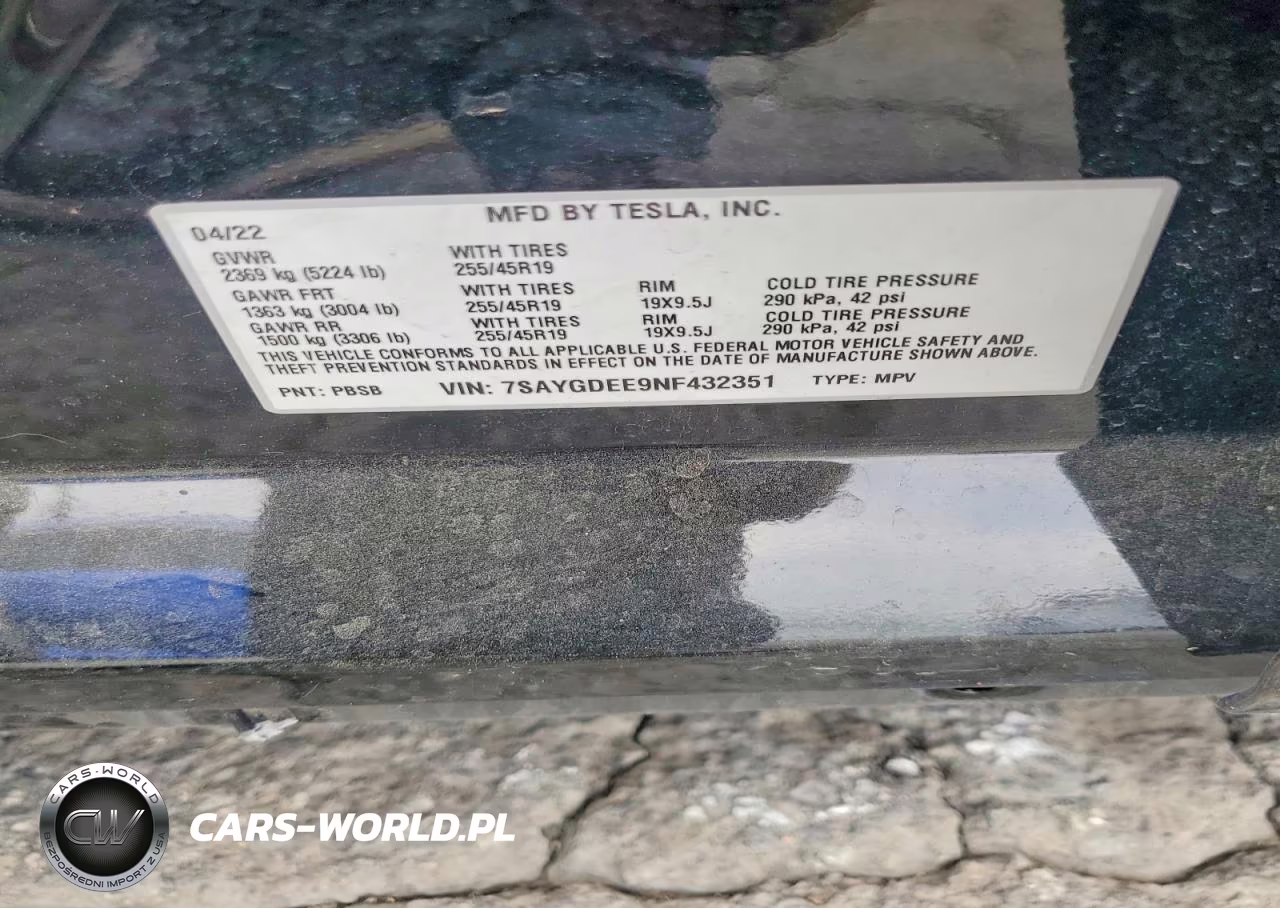 2022 Tesla Model Y VIN:7SAYGDEE9NF432351 - 13