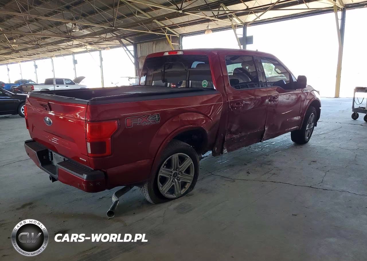 2019 Ford F150 Supercrew VIN:1FTEW1E40KFD14978 - 3