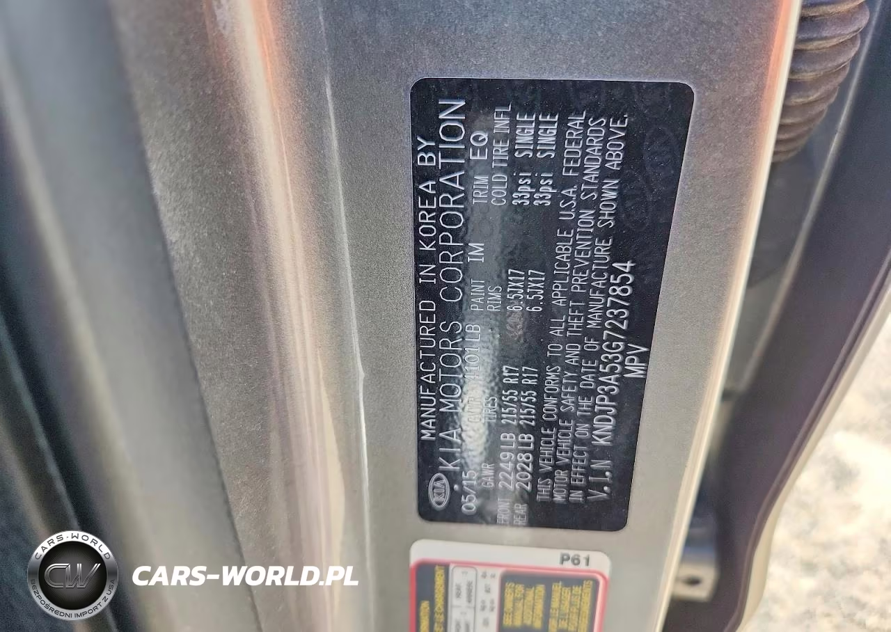 2016 Kia Soul + VIN:KNDJP3A53G7237854 - 12