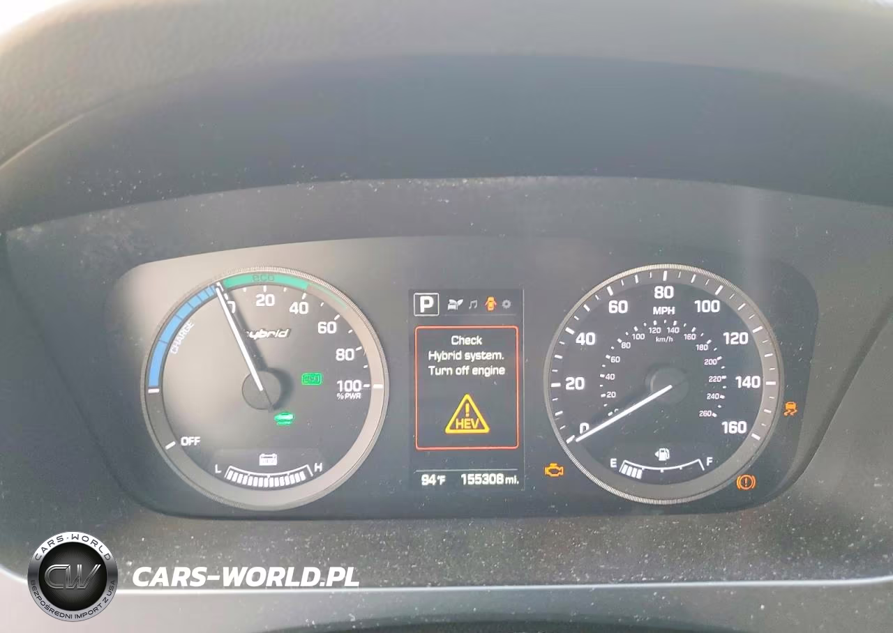 2016 Hyundai Sonata Hybrid Se VIN:KMHE24L16GA022712 - 9