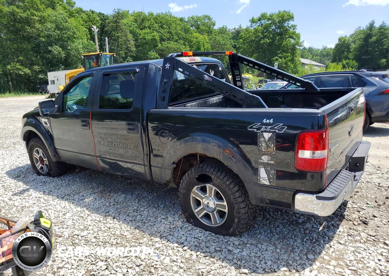 2008 Ford F150 Supercrew VIN:1FTRW14W68FB86405 - 2