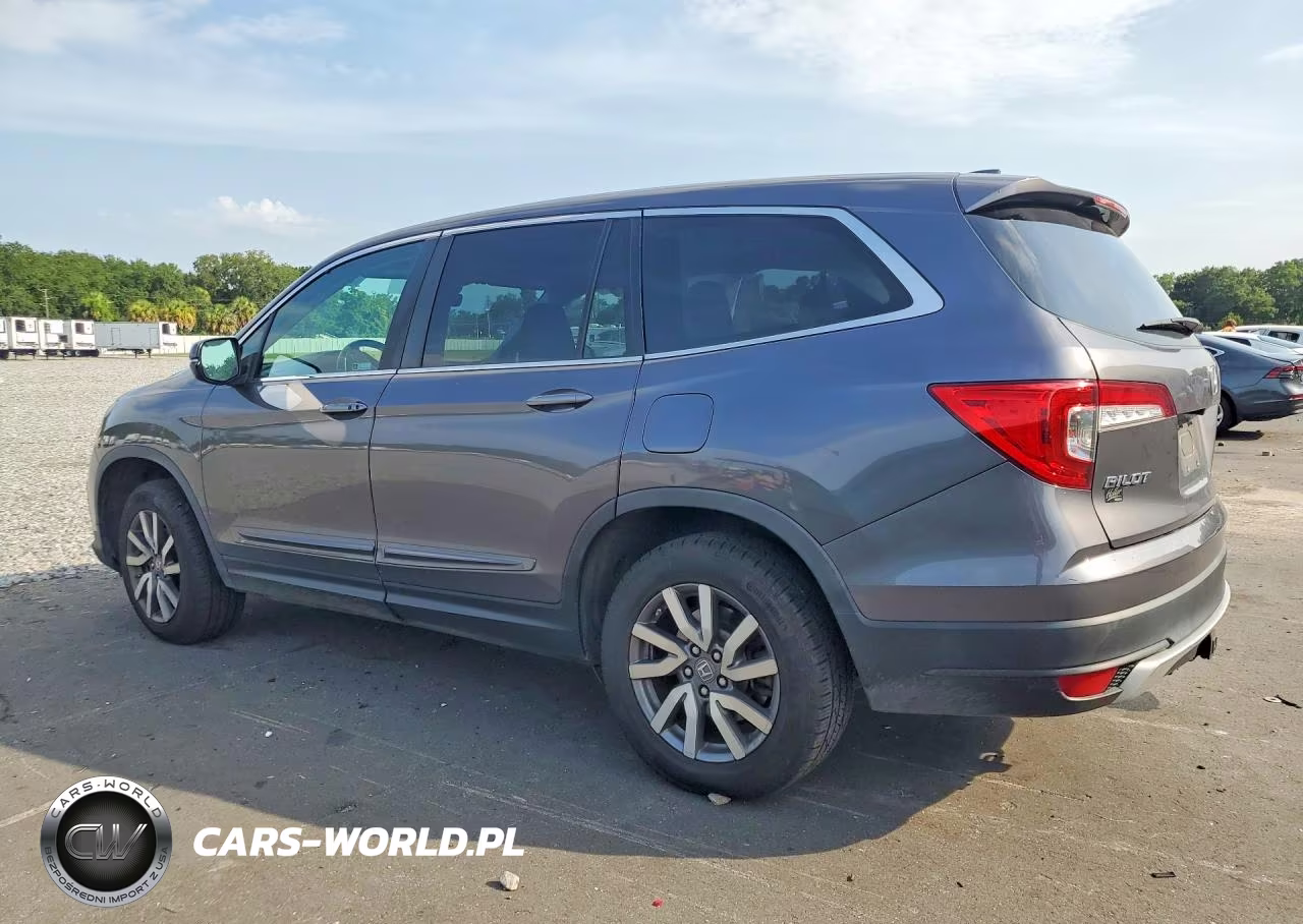 2019 Honda Pilot Exl VIN:5FNYF5H50KB017187 - 2