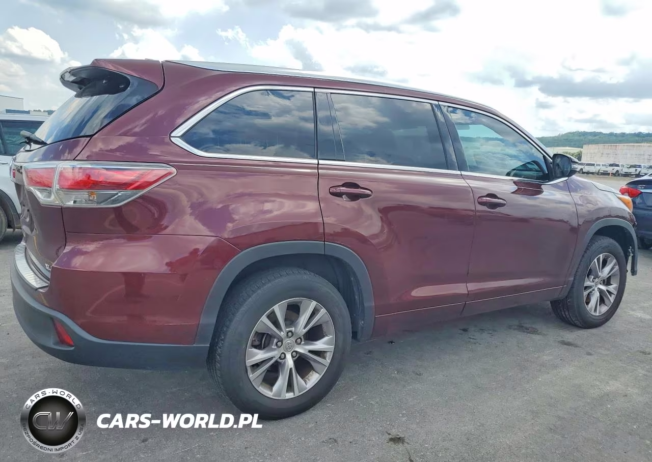 2015 Toyota Highlander Xle VIN:5TDKKRFH4FS089534 - 3