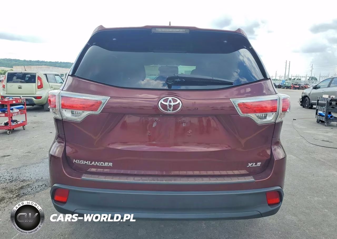 2015 Toyota Highlander Xle VIN:5TDKKRFH4FS089534 - 6