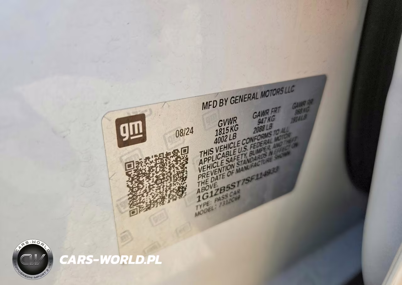 2025 Chevrolet Malibu Ls VIN:1G1ZB5ST7SF114933 - 12