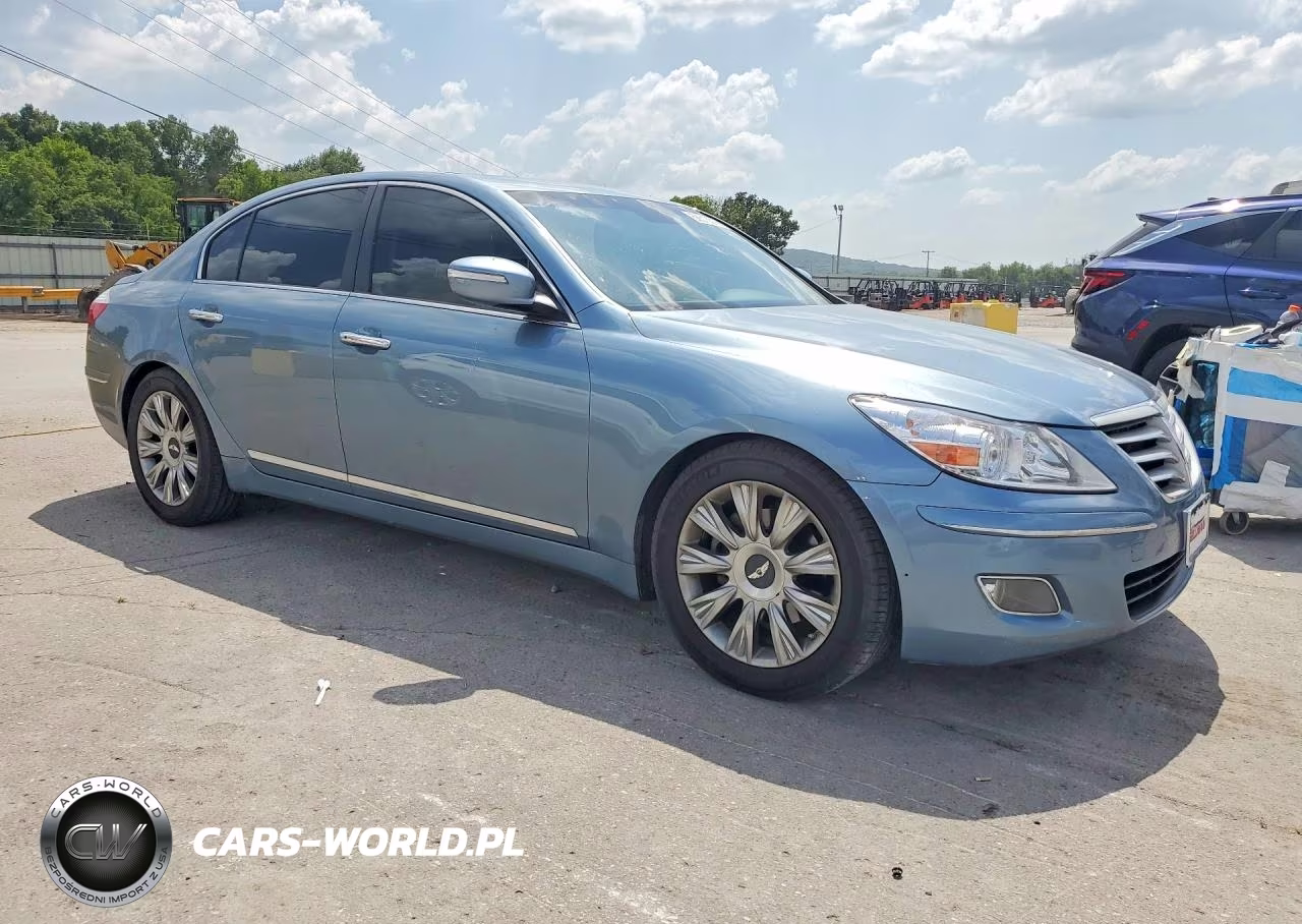 2011 Hyundai Genesis 3.8L VIN:KMHGC4DEXBU113965 - 4