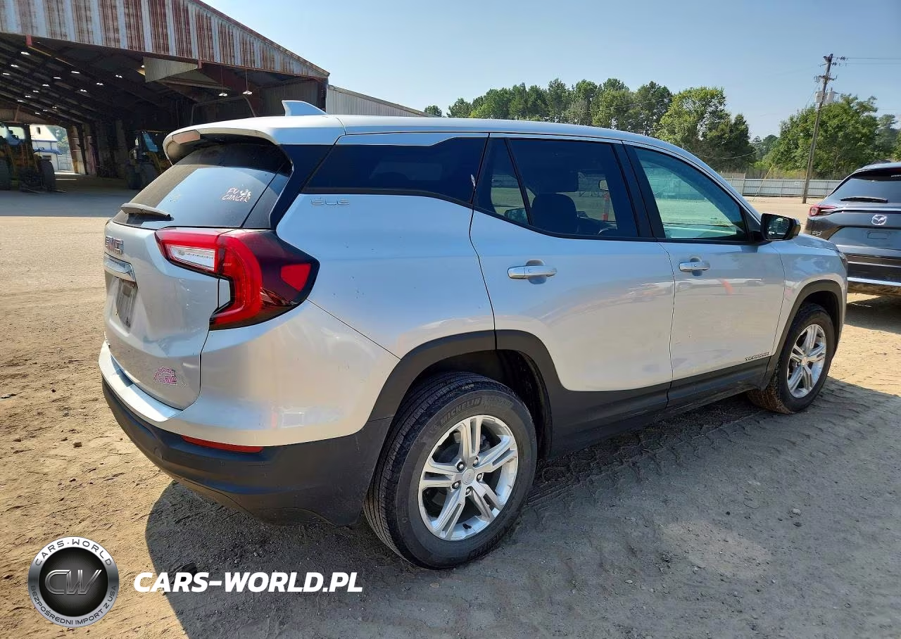 2022 GMC Terrain Sle VIN:3GKALMEV8NL107822 - 3