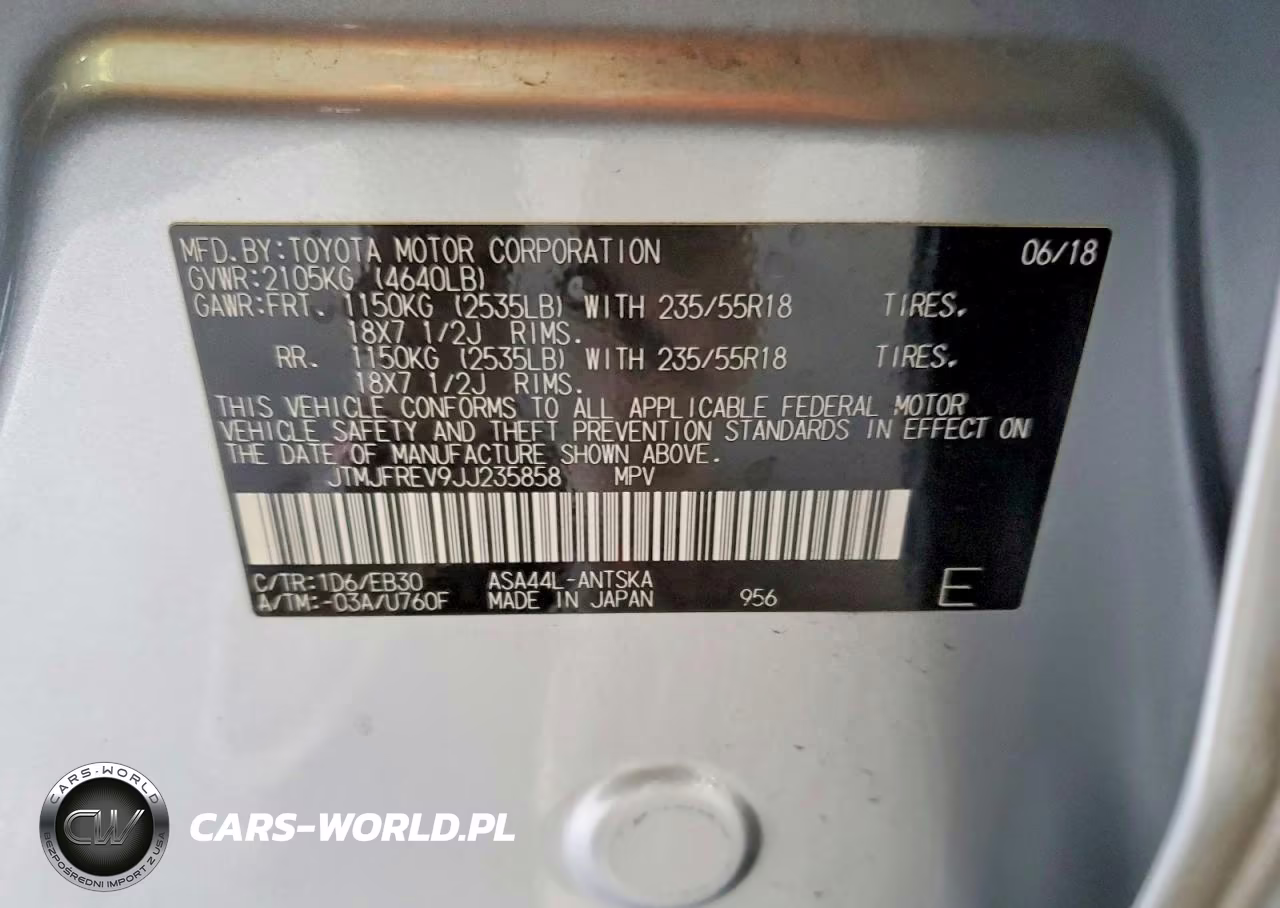 2018 Toyota Rav4 Se VIN:JTMJFREV9JJ235858 - 13