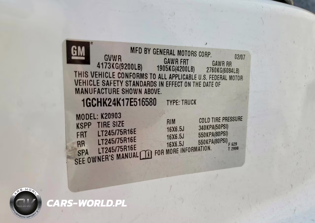 2007 Chevrolet Silverado K2500 Heavy Duty VIN:1GCHK24K17E516580 - 13