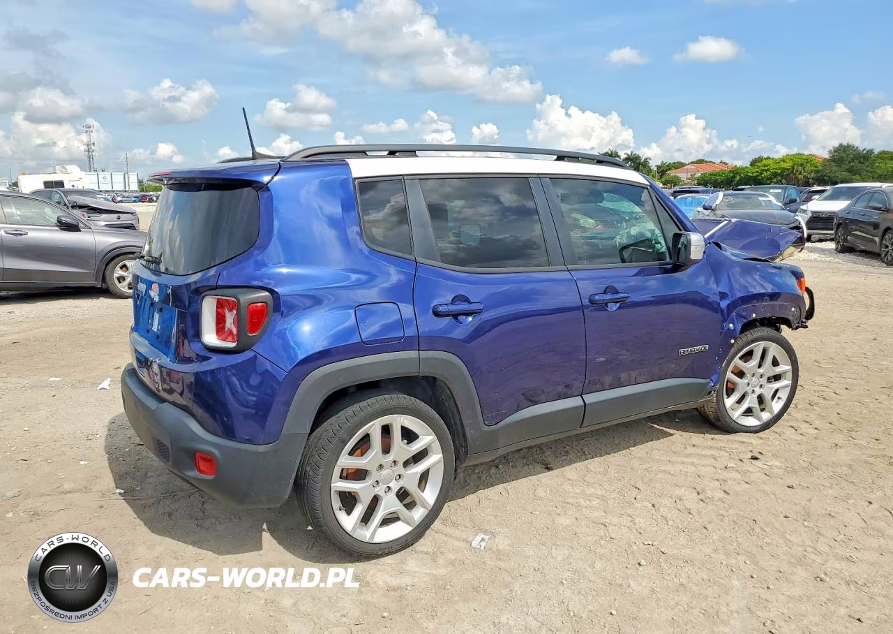 2021 Jeep Renegade Latitude VIN:ZACNJCBB7MPM43262 - 3