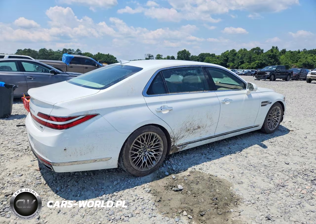 2021 Genesis G90 Ultimate VIN:KMTF54PH2MU091013 - 3