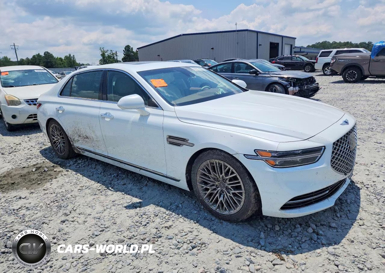 2021 Genesis G90 Ultimate VIN:KMTF54PH2MU091013 - 4