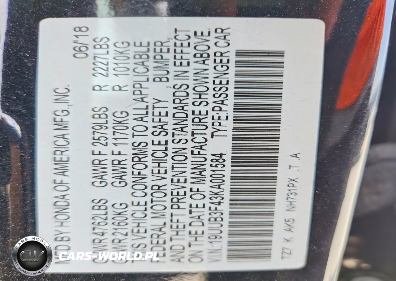 2019 Acura Tlx Technology VIN:19UUB3F43KA001584 - 12