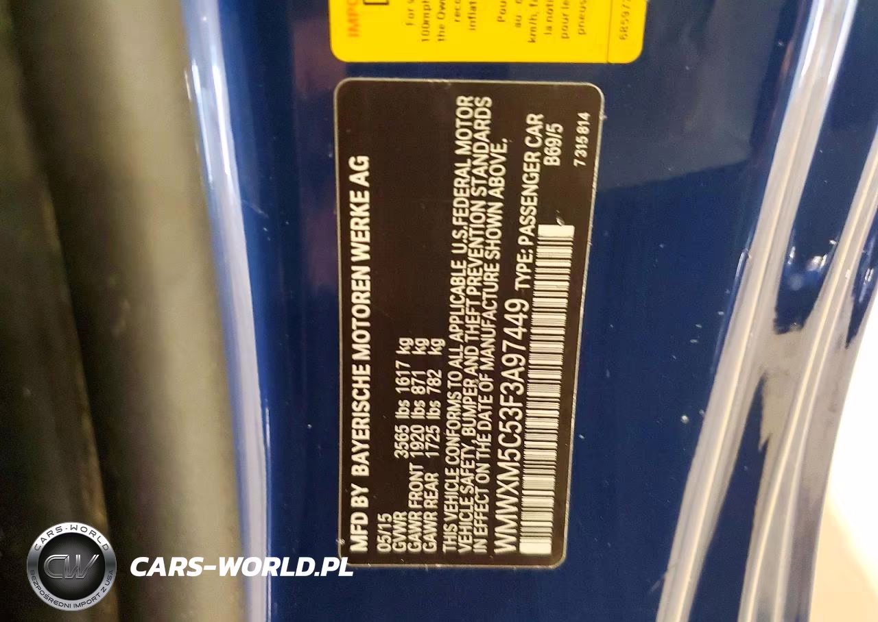 2015 Mini Cooper VIN:WMWXM5C53F3A97449 - 12