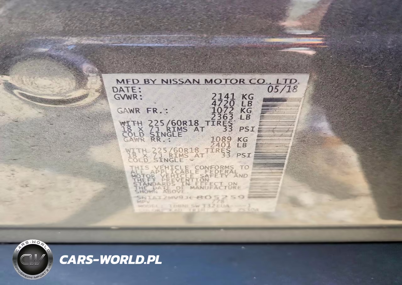 2018 Nissan Rogue Sl VIN:5N1AT2MV9JC805259 - 12