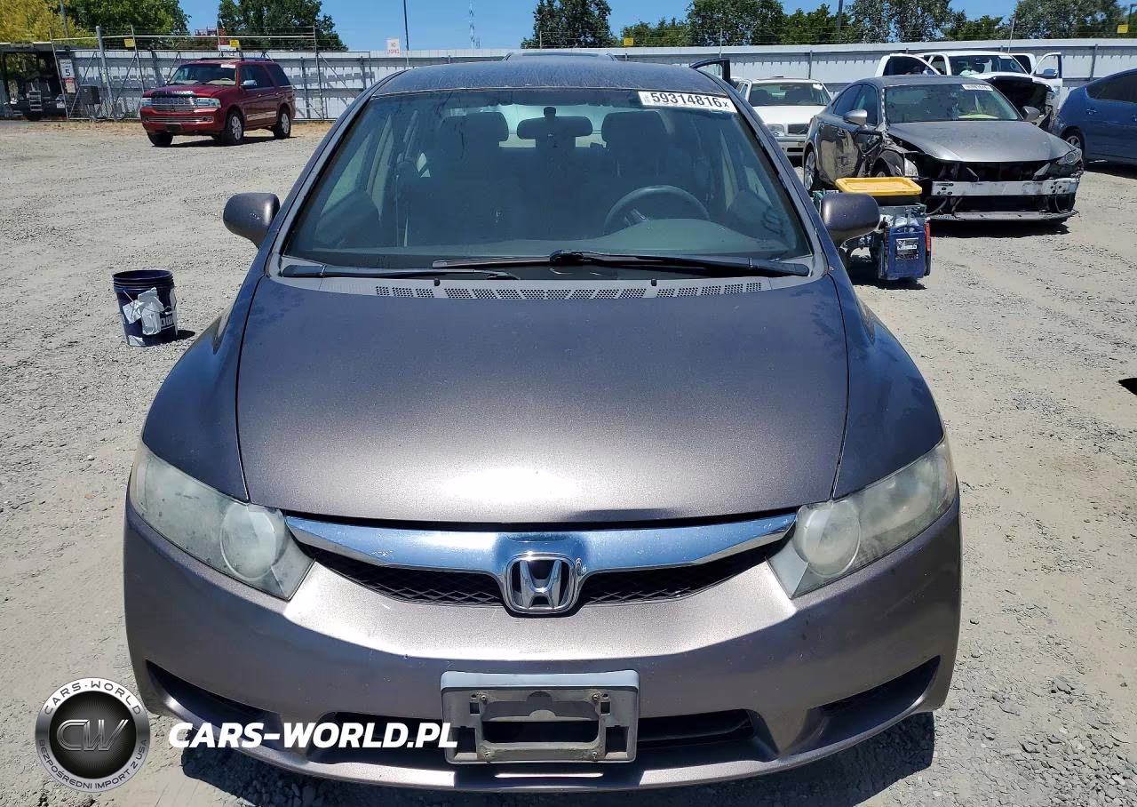 2009 Honda Civic Lx VIN:1HGFA165X9L028188 - 5