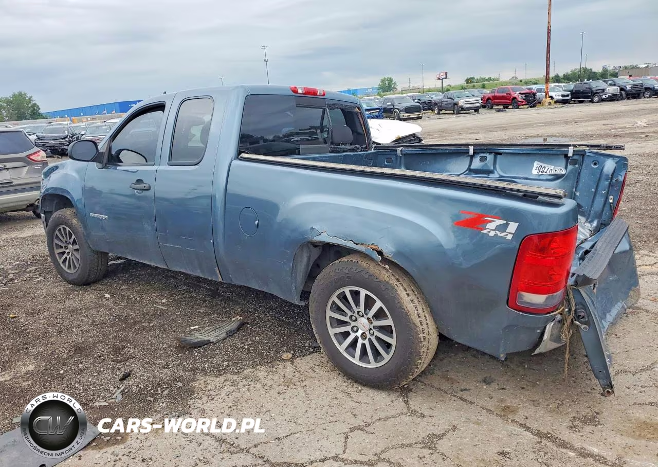 2011 GMC Sierra K1500 Sle VIN:1GTR2VE36BZ296593 - 2