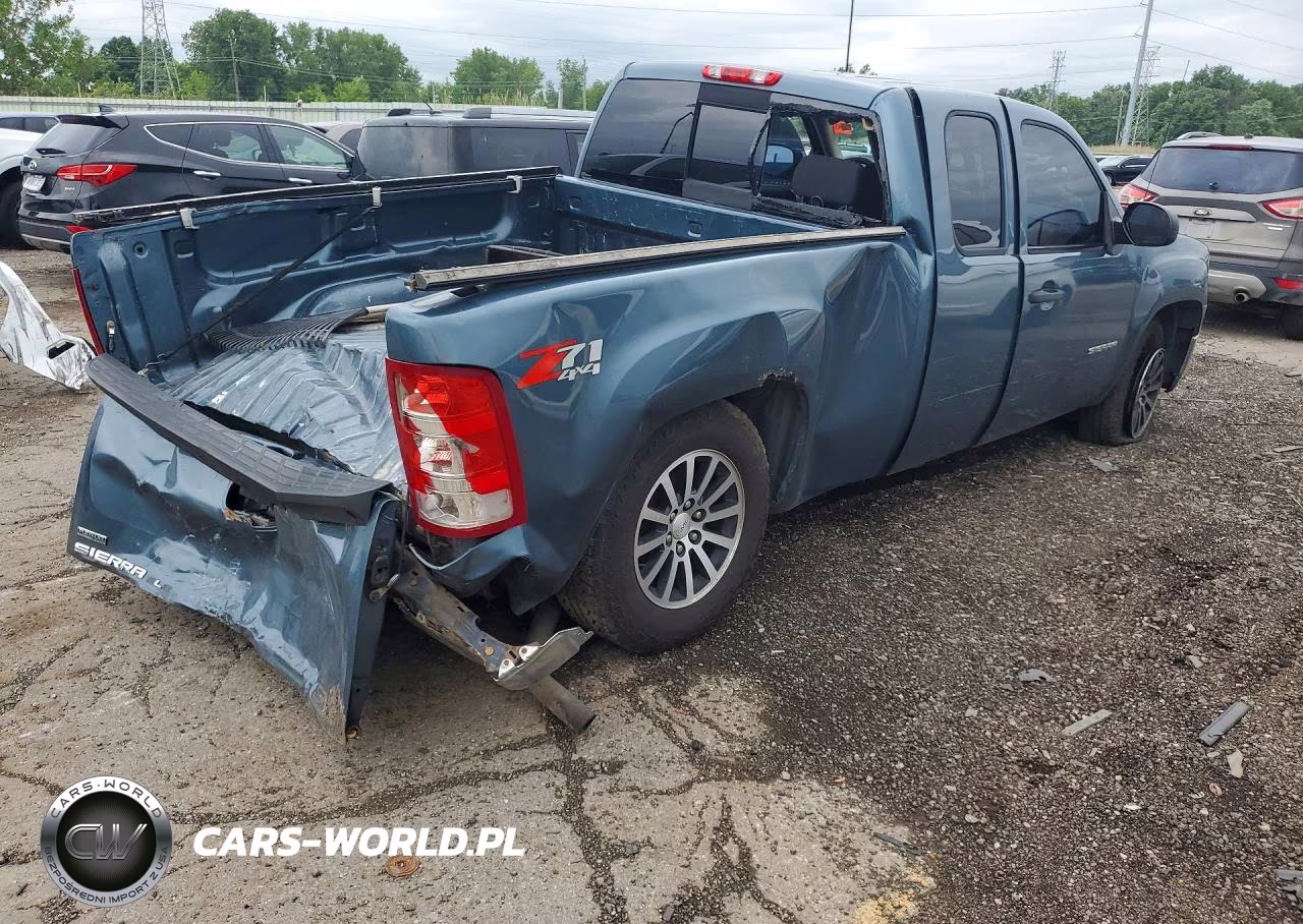 2011 GMC Sierra K1500 Sle VIN:1GTR2VE36BZ296593 - 3