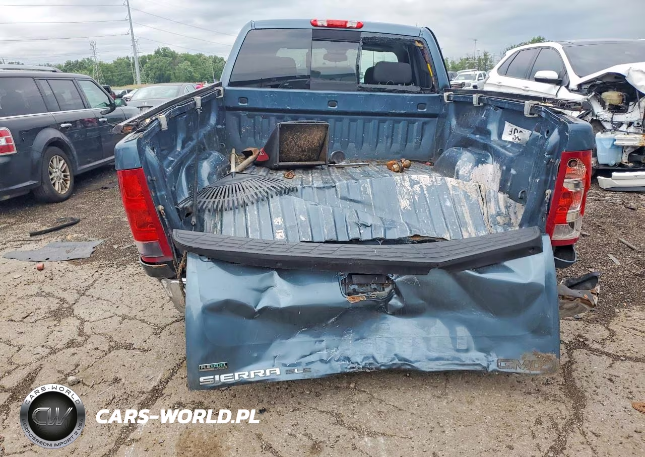 2011 GMC Sierra K1500 Sle VIN:1GTR2VE36BZ296593 - 6