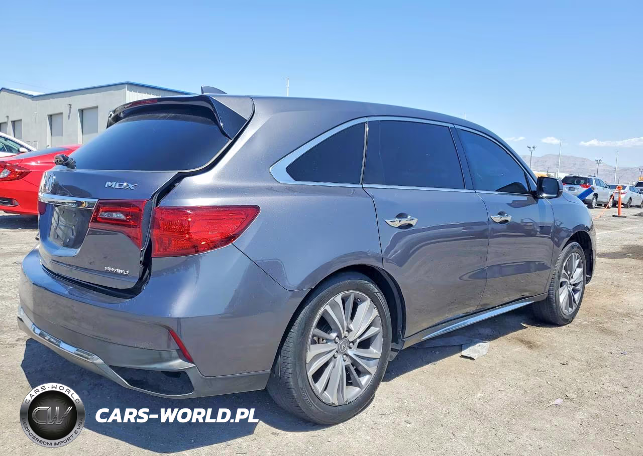 2017 Acura Mdx Technology VIN:5FRYD4H51HB037391 - 3