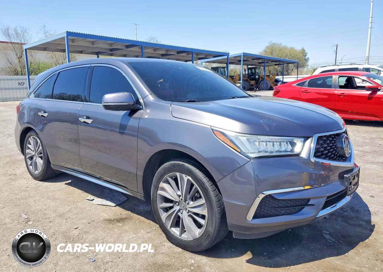 2017 Acura Mdx Technology VIN:5FRYD4H51HB037391 - 4