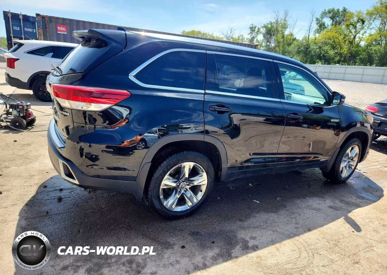 2019 Toyota Highlander Hybrid Limited Platinum VIN:5TDDGRFHXKS071589 - 3