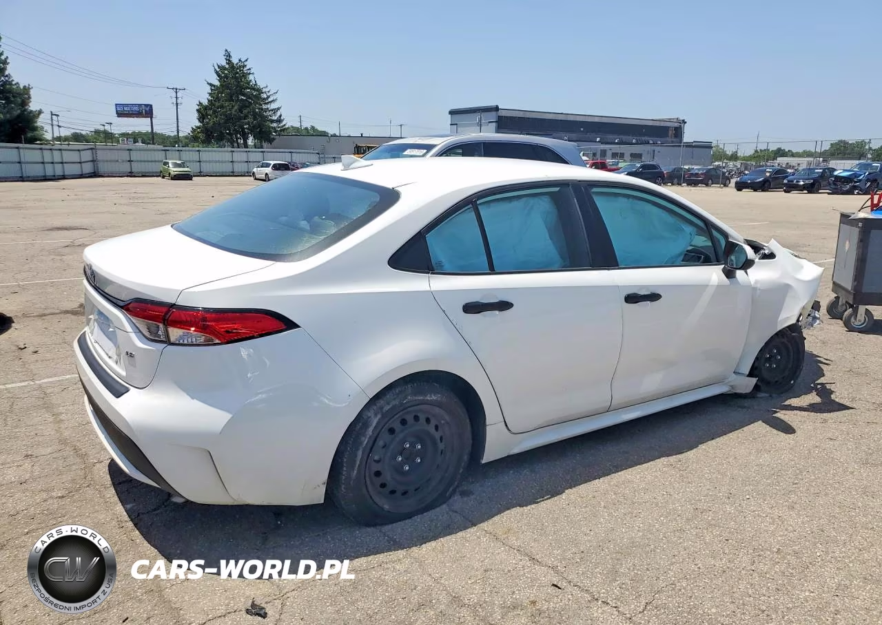 2021 Toyota Corolla Le VIN:5YFEPMAE6MP158860 - 3