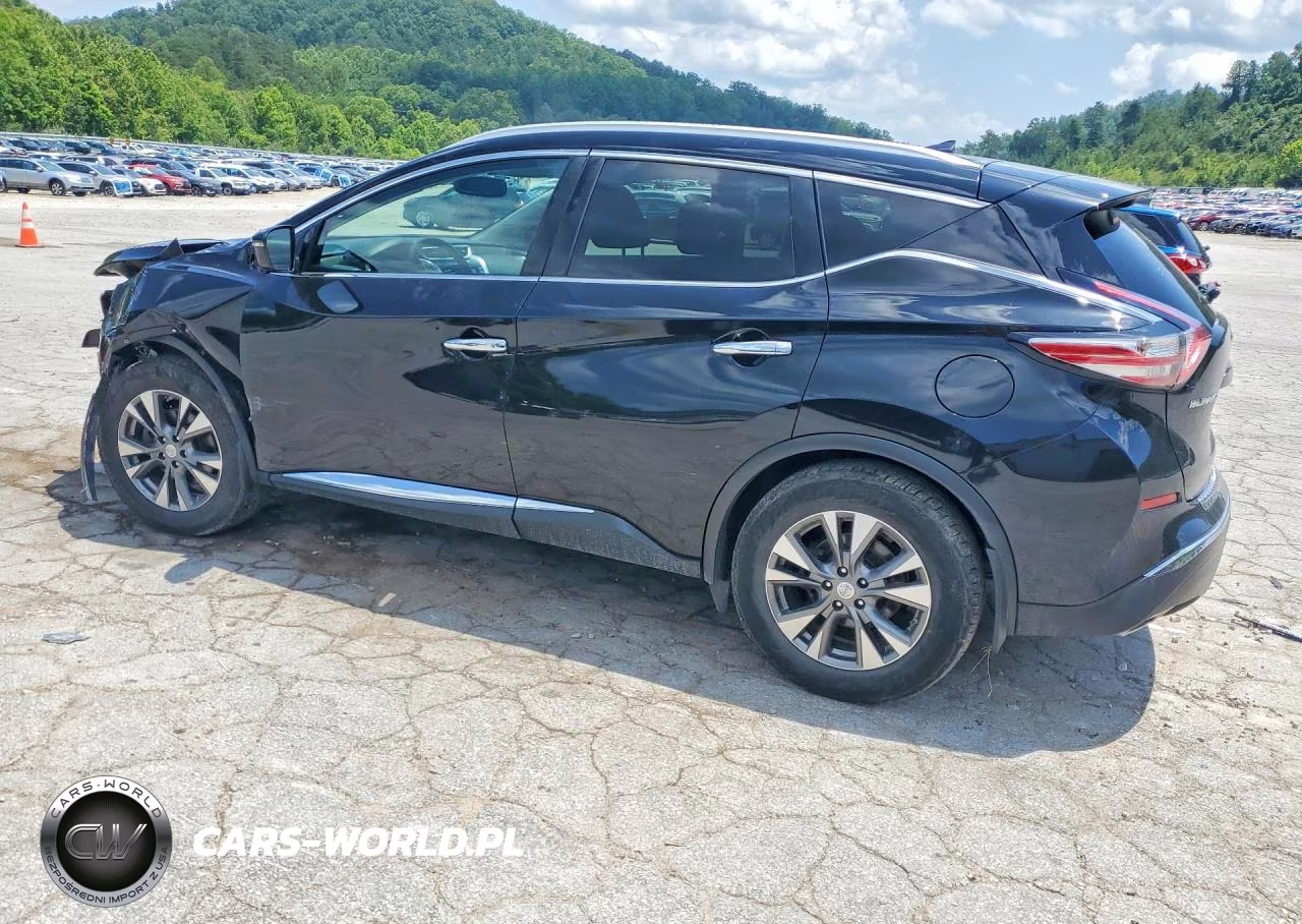 2015 Nissan Murano Sl VIN:5N1AZ2MH8FN203831 - 2
