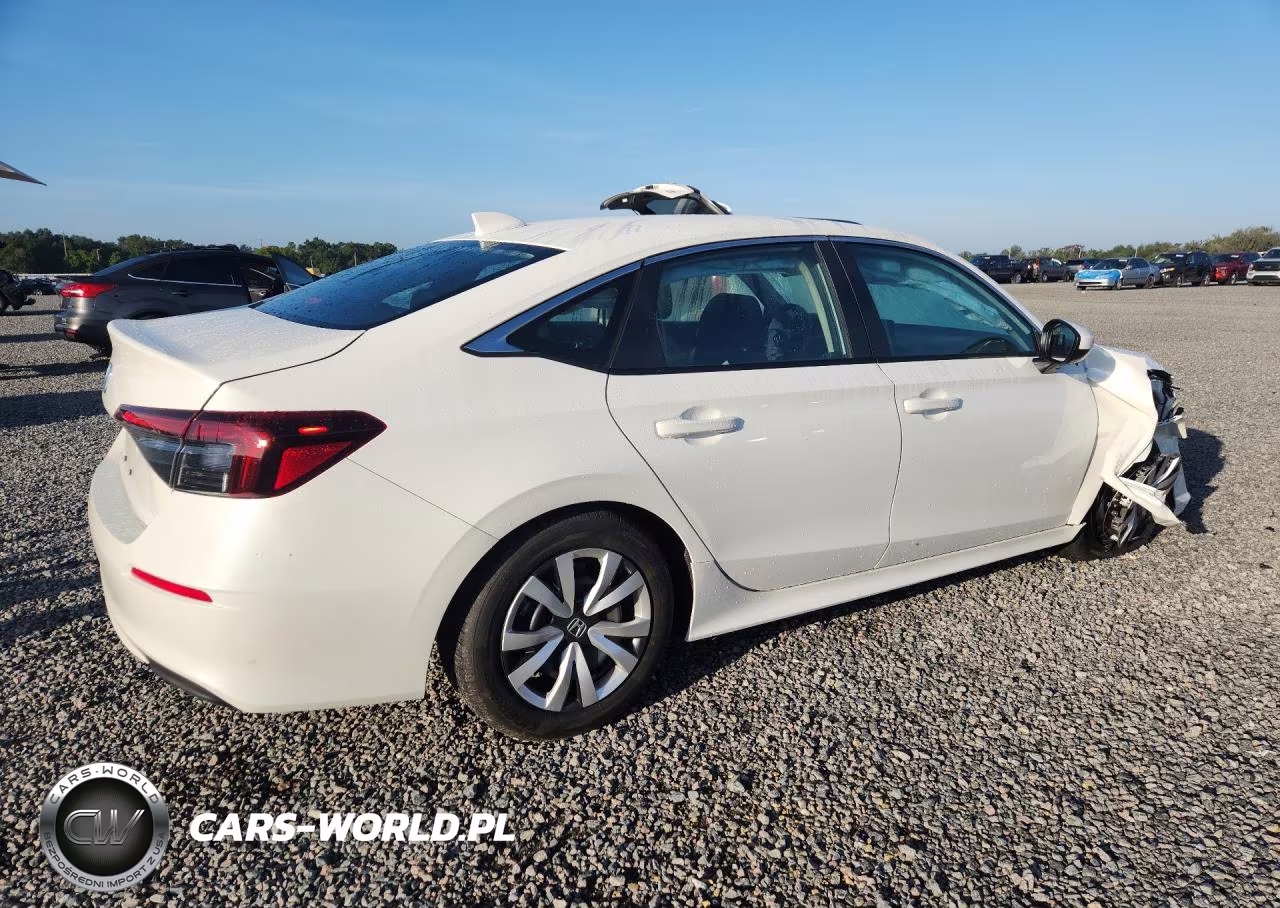 2026 Honda Civic Lx VIN:2HGFE2F21TH595622 - 3