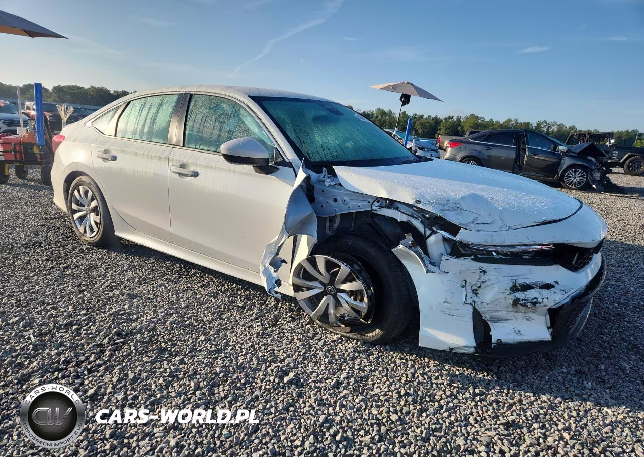 2026 Honda Civic Lx VIN:2HGFE2F21TH595622 - 4
