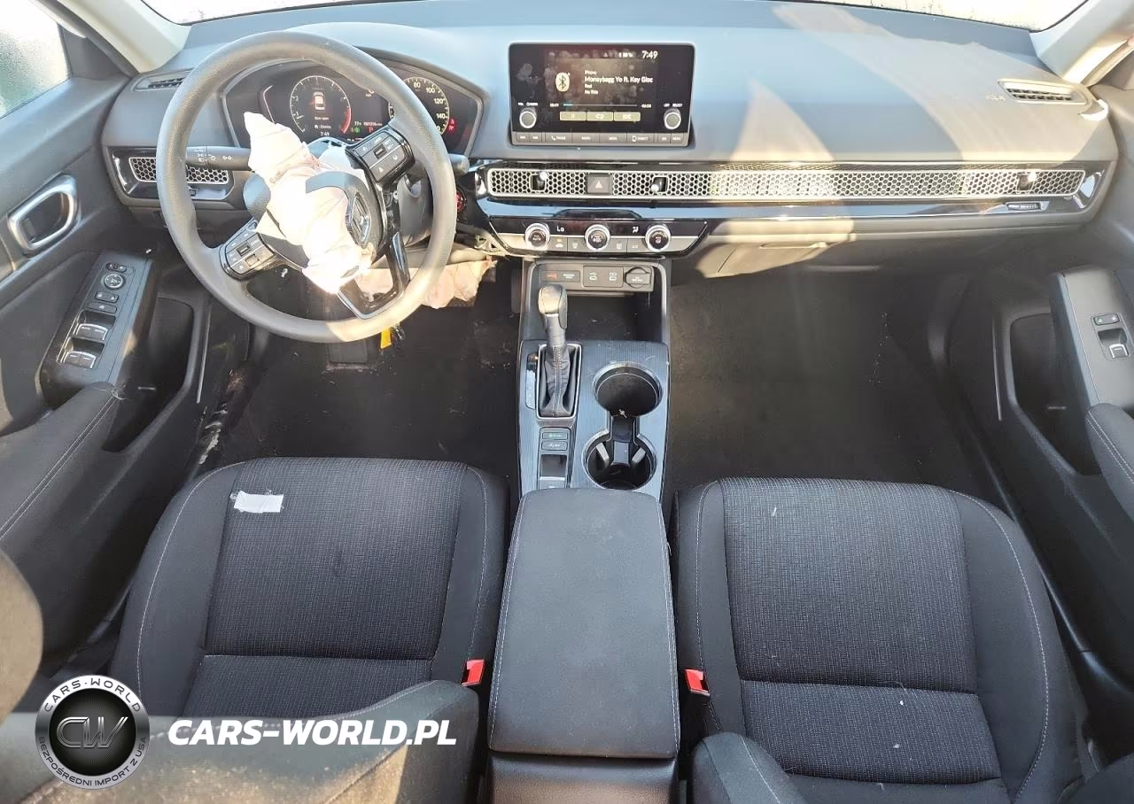 2026 Honda Civic Lx VIN:2HGFE2F21TH595622 - 8