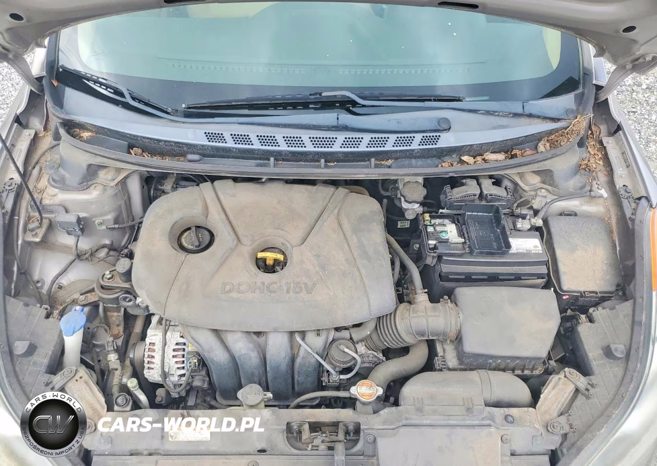 2012 Hyundai Elantra Gls VIN:5NPDH4AE2CH118957 - 11
